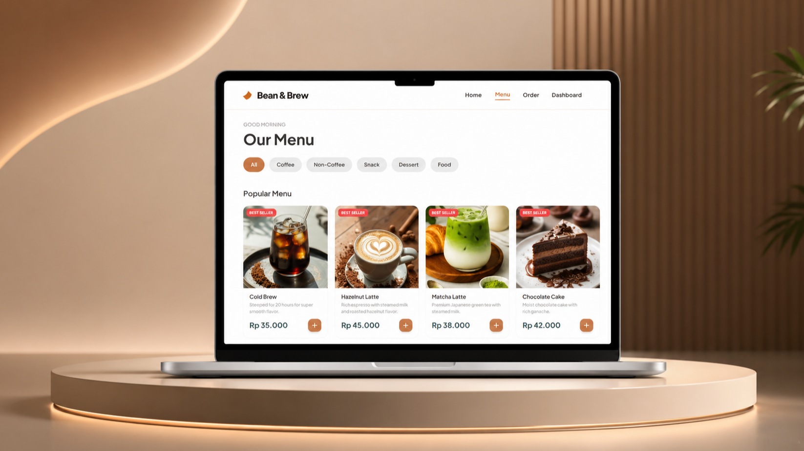 Coffee Shop Website & Management System